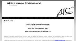 Desktop Screenshot of ajc-ev.de